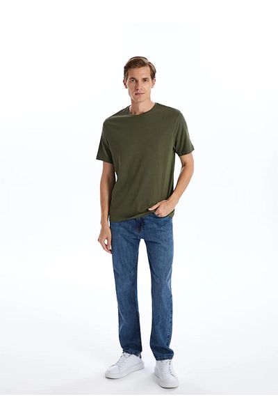 LC Waikiki Lcwaikiki Basic Crew Neck Combed Cotton Men's T-Shirt