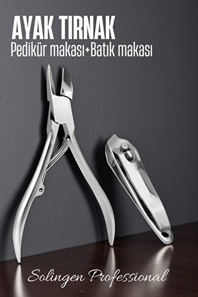 Transformacion Ayak Tırnak Makası Batık Tırnak Makas Seti Pedikür Tırnak Maka...