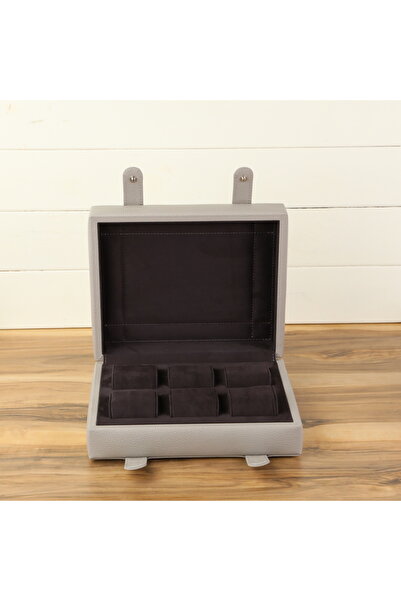 Onywatch Leather Watch Box 6-Piece Watch Collection Box Watch Organizer