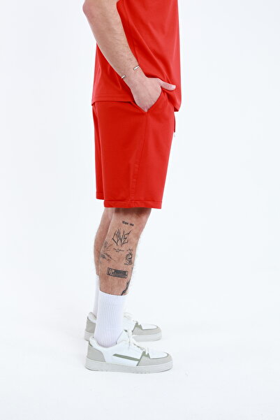 TKT Erkek Penye Şort Regular Double Paça Yan Cepli