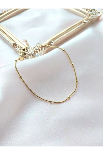Alexis Carrel Steel Thin Dorica Chain Bracelet