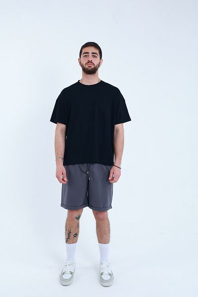 TKT Men's Combed Cotton Shorts Regular Double Leg Side Pockets