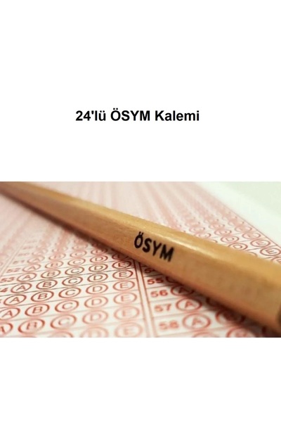 KarmaOfis 2,5B Dereceli ÖSYM Kurşun Kalemi 24"lü