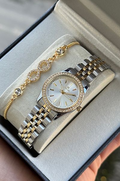 Homies Wrist Watch 2 Yil Guarantee with Box and Bracelet