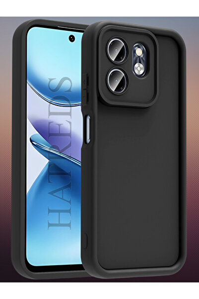 Hatreds İnfinix Hot 50İ Kılıf Kamera Korumalı Kenar Çıkıntılı Soft Renkli Sil...