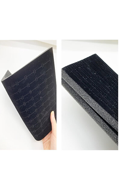 ÇUKUROVA ÜTÜ 36 lü Yüzük Süngeri SİYAH 17 CM X 10 CM X 1 CM