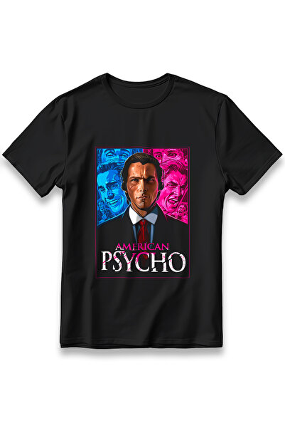 EZG Business Μπλουζάκι AMERICAN PSYCHO Movie Model T-Shirt Unisex 100% Βαμβακ...