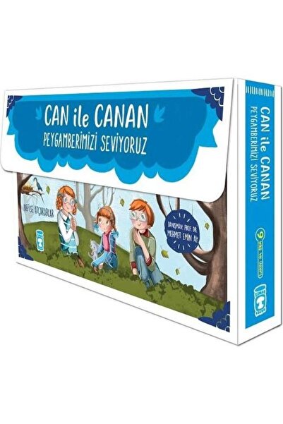 Timaş Çocuk Can İle Canan Peygamberimizi Seviyoruz 1 Set (5 Kitap) / Gülce Ço...