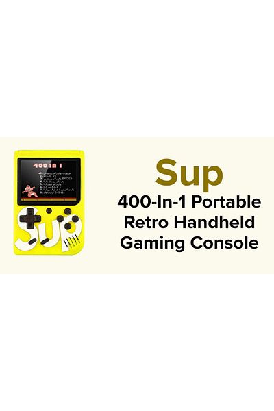 SUP 400-In-1 Portable Retro Handheld Gaming Console