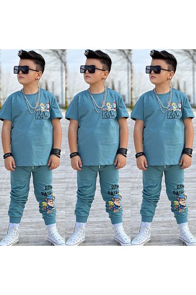 ARBİ kids Set de pijamale cu mânecă scurtă pentru băiat
