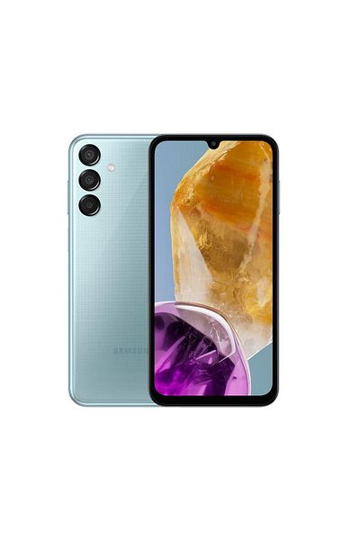 Samsung Telefon mobil Samsung Galaxy M15, 4GB RAM, 128GB, 5G, Light Blue