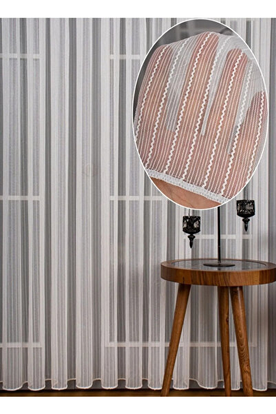 Home SİMLİ TEK MAKARNA TÜL PERDE, SİMLİ PERDE, MAKARNA MODEL 1/3 SIK PİLE