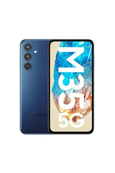Samsung Telefon mobil Samsung Galaxy M35, 6GB RAM, 128GB, 5G, Dark Blue