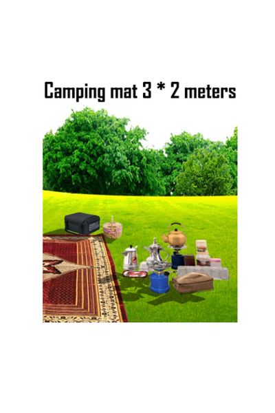 ROYAL ROSE Portable Picnic and Camping Mat Portable Ground Mat Suitable for Picnics, Travel, Camping and Walking Size 2*3 Meters
