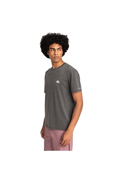 Quiksilver Tricou Coastal Run pentru bărbați, gri, tricou pentru bărbați Eqykt04311