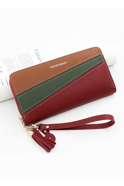 ETG Ladies Wallet Clutch Card Bag Mobile Phone Bag Multi-function Bag 19*10*3cm