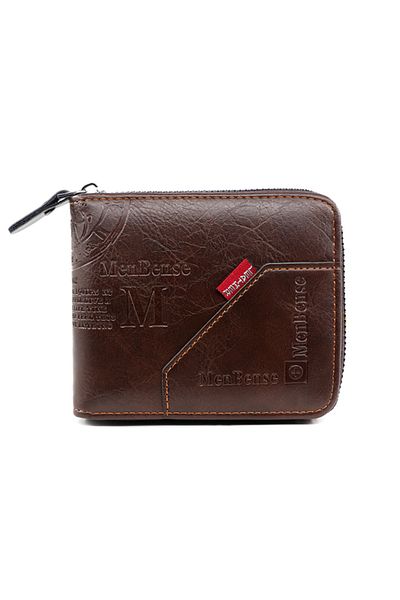 ETG Men's Wallet Short Wallet Card Bag Certificate Bag 11.5*10*3cm