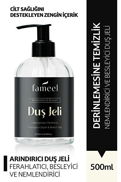 Arındırıcı, Ferahlatıcı, Nemlendirici ve Besleyici Duş Jeli