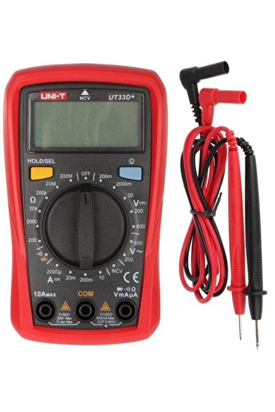 Unit Uni-t Ut 33a+ 600v Ut33+ Series Digital Multimeter Measuring Instrument ...