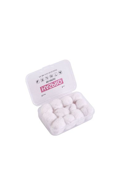 Haspro Set 12 dopuri de urechi Haspro Wax din ceara , impotriva zgomutului