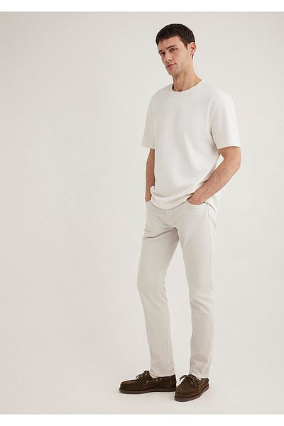 Mavi Jake Black Ecru Comfort Gabardine-Hose 0042289464