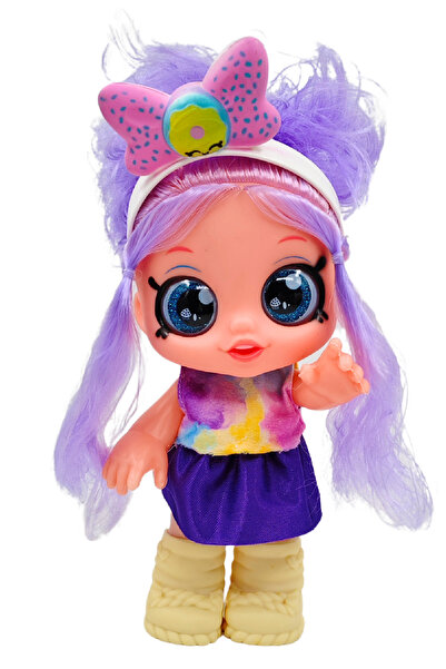 Global Toys Renkli Şeker Kız Konuşan Roza Bebek (30 cm)