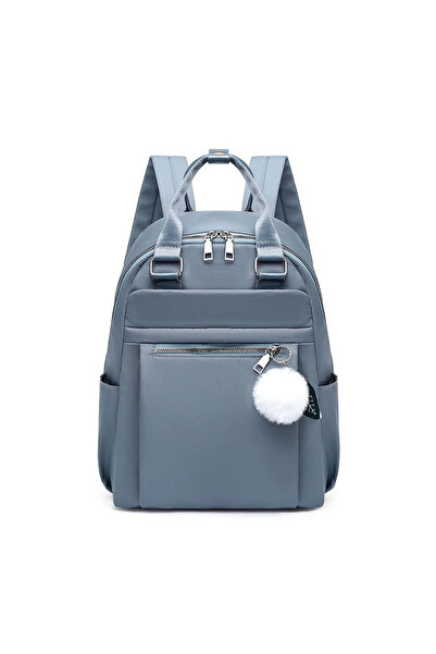 delis Γυναικείο Σακίδιο Πλάτης Celia, Gt1846, Υφασμάτινο Υλικό, Μπλε