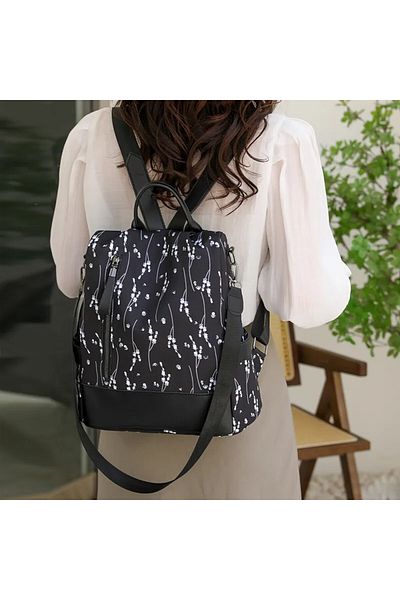delis Rucsac Dama, Ulyana Gt2514, Antifurt, Negru