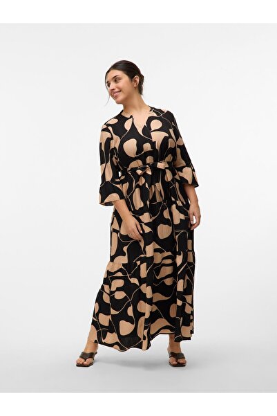 Veromoda Curve Kleid VMCVERA Langes Kleid