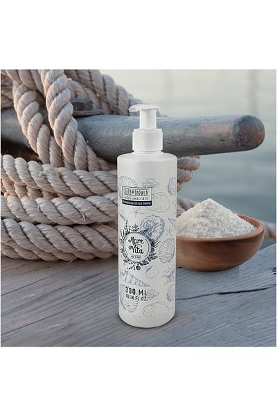 MAREVITA Sampon 300 Ml, Cu Sare De Mare, In Dozator Pompa