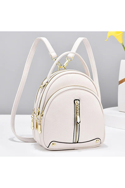 delis Geanta Tip Rucsac, Perdita Gt3059, Crem