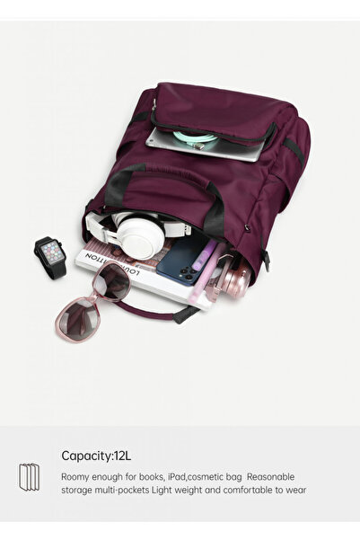 delis Rucsac Unisex Gt2289, Bordo