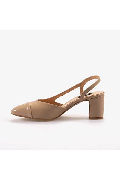 KEMAL TANCA Hakiki Deri Kadın Topuklu Ayakkabı 3002