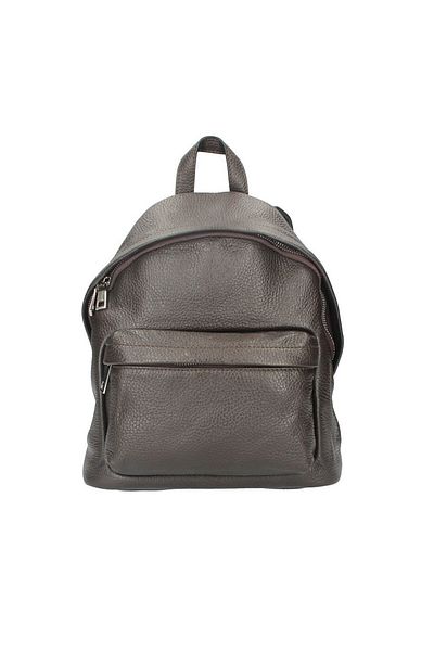 delis Women's backpack Zina, p, genuine leather, Brown