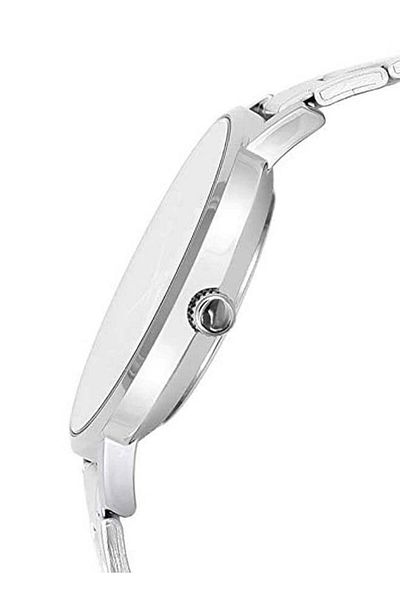 Casio Casio Analog Watch, Black Dial, Stainless Steel Band, MTP-VT01D-1B2UDF - 46 mm - Silver for Men