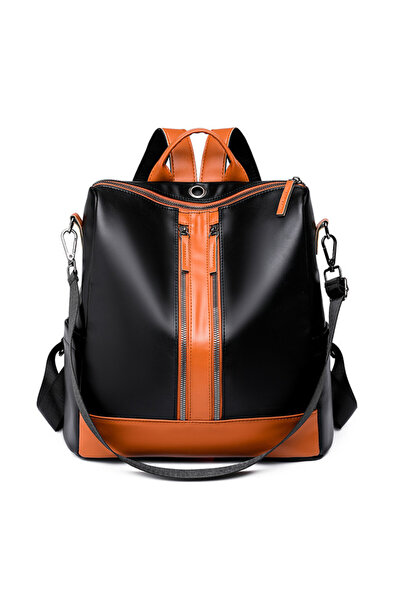 delis Rucsac Dama Artemis Gt2192, Negru/maro