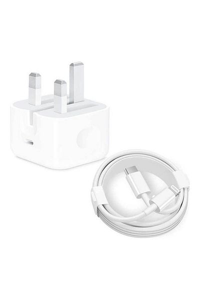 Generic 25W Adapter With Usb-C Cable White