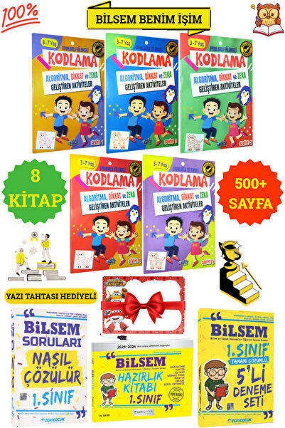 Panem Yayınları BİLSEM Benim İşim Seti: Kodlama Seti + Bilsem Hazırlık Seti