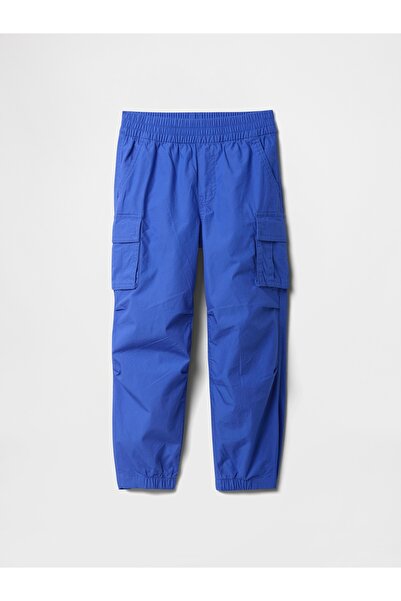 GAP Erkek Bebek Mavi Paraşüt Kargo Pull-On Pantolon