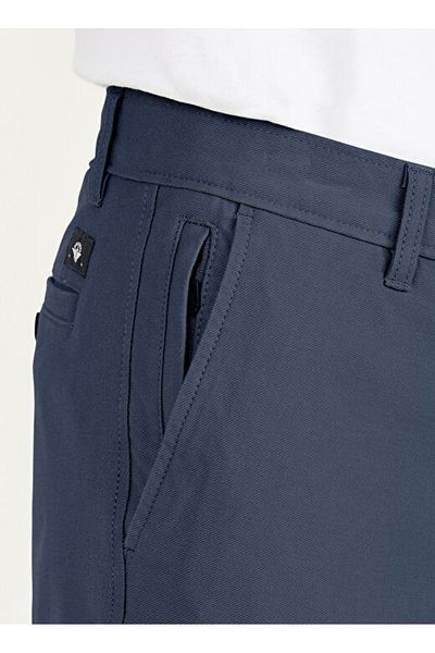 Dockers Smart 360 Comfort Knit Blue Slim Fit Chino Trousers