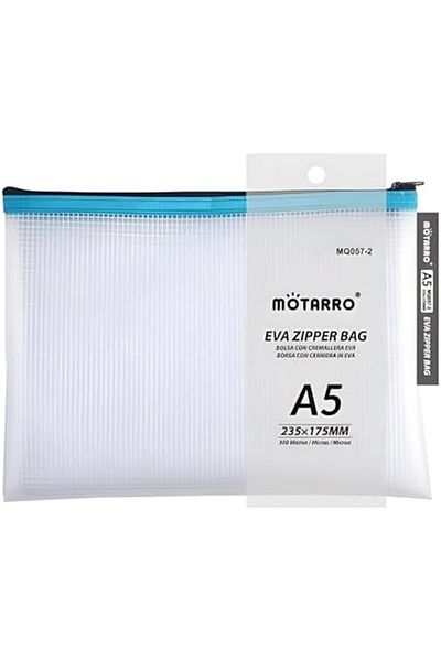 MOTARRO EVA Zipper Bag: Durable Storage for Your Essentials (A5)