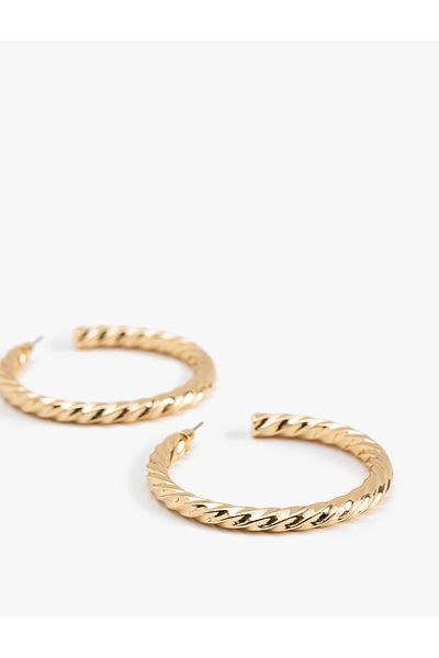 Koton Stud Hoop Earrings