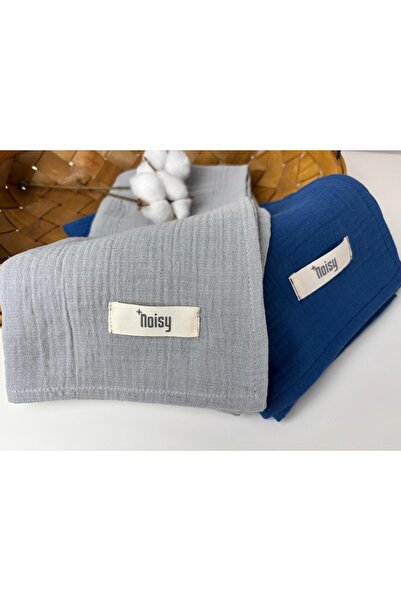 NOİSY TEKSTİL Multi-Purpose 100% Cotton 2 Pieces Muslin Blanket, Muslin Cloth, Muslin Blanket - 70X70 cm