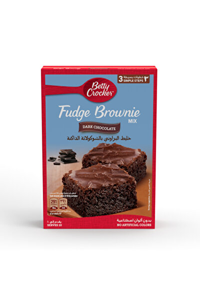 BETTY CROCKER مزيج براوني بالشوكولاتة الداكنة فادج 500 غرام