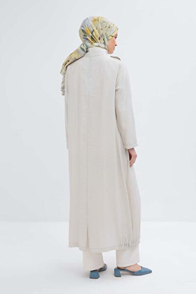 ALLDAY Women's Ferace with Elasticated Hem and Snap Closure 24Ds77093Alo