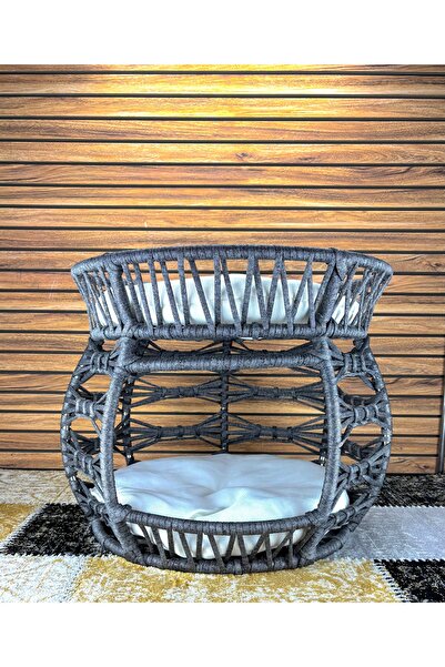 lüxperilay Bombeli kedi ranzası & Kedi yatağı