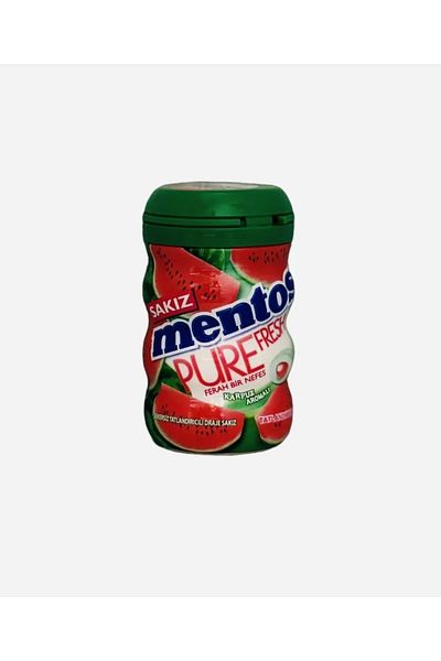 Mentos علكة طازجة نقية بنكهة البطيخ 90 جرام × 6 قطع (إجمالي 540 جرام)