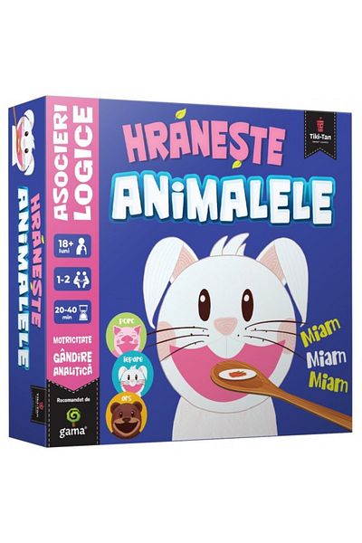 Gama Educational game - Feed the animals - Gama Publishing House