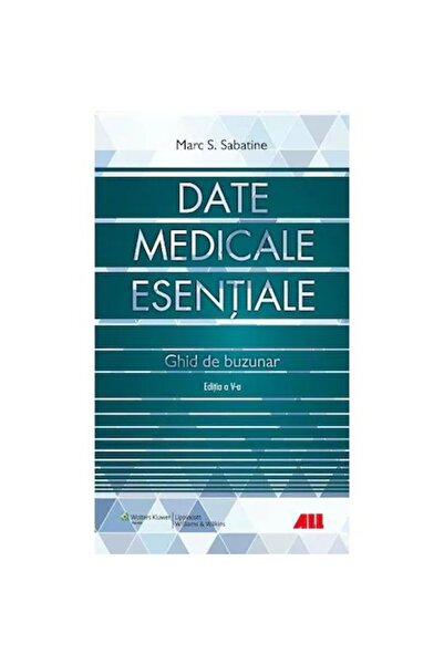 All Date medicale esențiale, Ghid de buzunar - Marc S. Sabatine