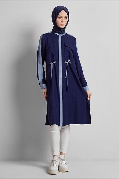Alvina 45514 Numbered Tunic with Lace Detail